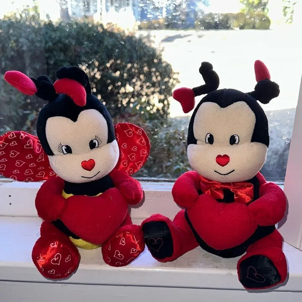 2007 Avon “Betsy” & “Bugsy” You’re My Little Love Bug Plush Valentine’s Day